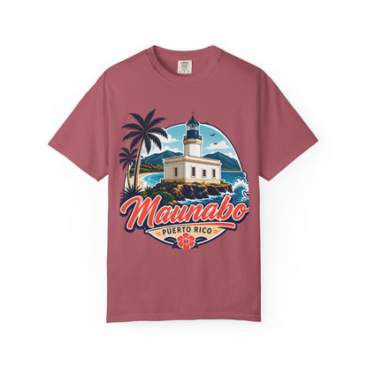 Camiseta Maunabo Puerto Rico — Lighthouse Tee | Jueyeros Back Print