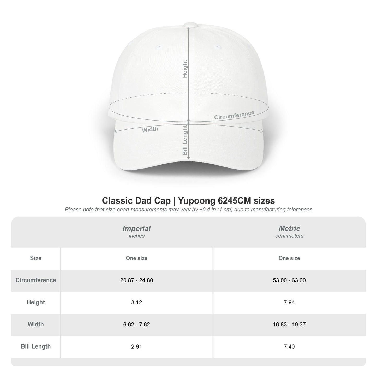 Embroidered Gilstian Globe Dad Cap