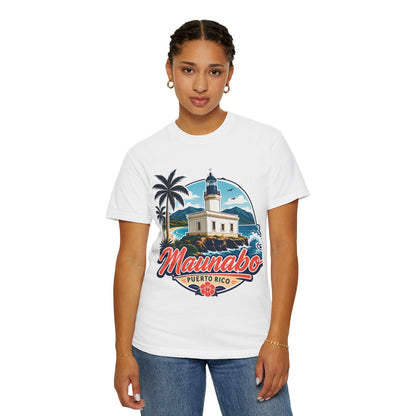 Camiseta Maunabo Puerto Rico — Lighthouse Tee | Jueyeros Back Print