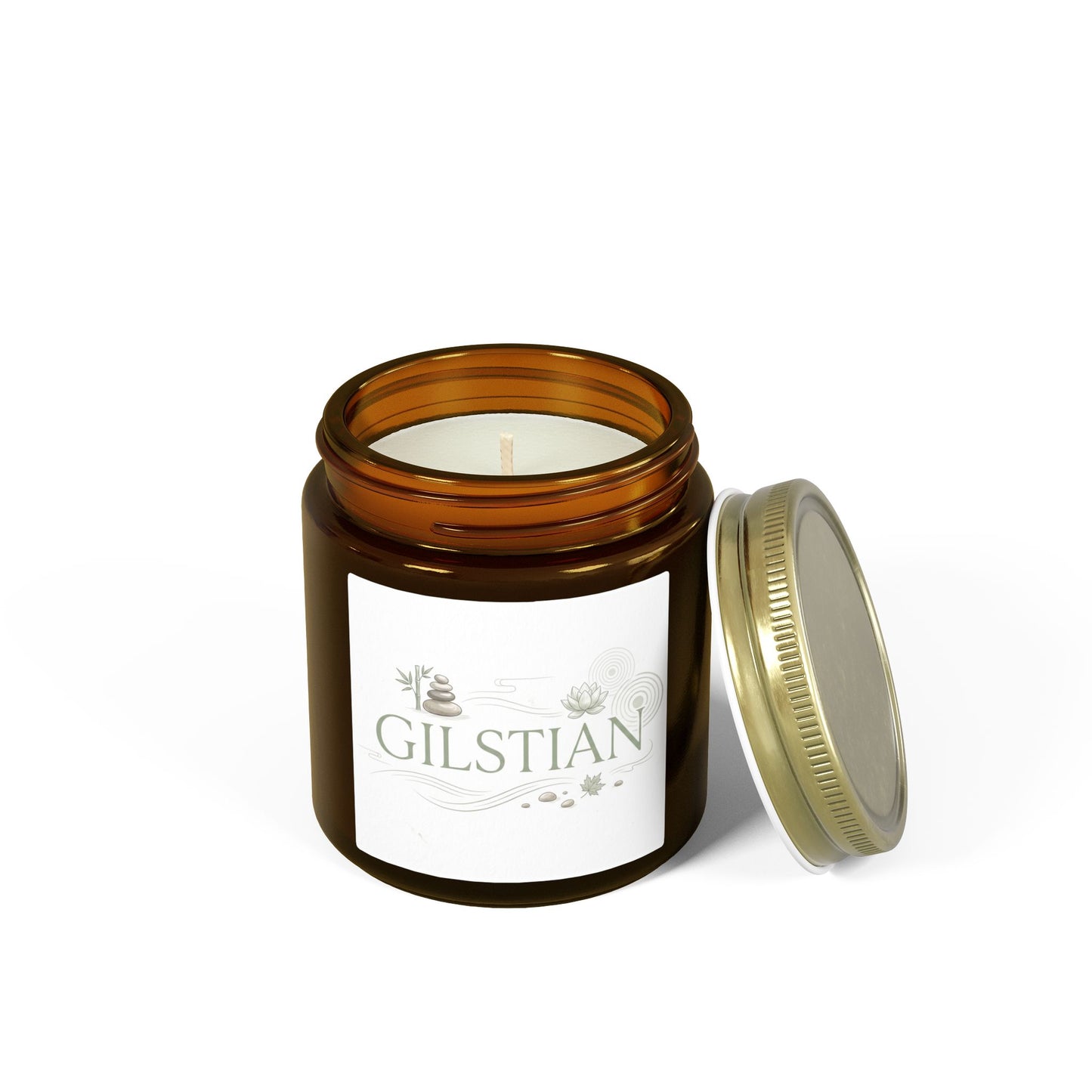 Coconut Apricot Scented Candle (4oz / 9oz)