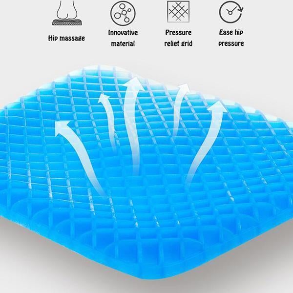 Elastic Silicone Gel Seat Cushion