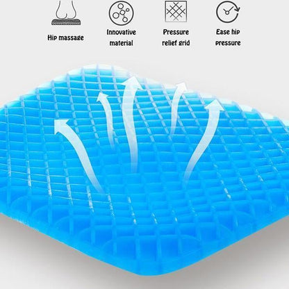 Elastic Silicone Gel Seat Cushion